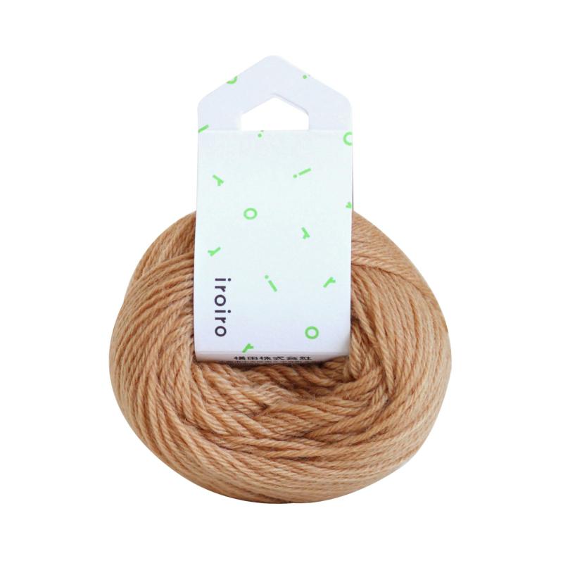 Other - 横田(Yokota) DARUMA iroiro 毛糸 col.5 ピーナッツバター 20g 約70m 3玉セット 01-1410-0005