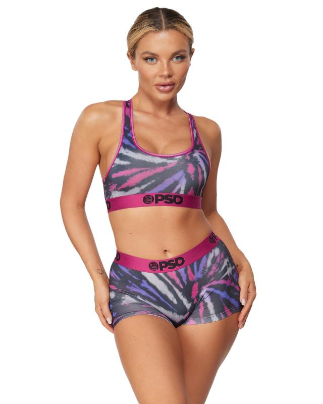 [PSD] スポーツブラ SPORTS BRA レディース パープル