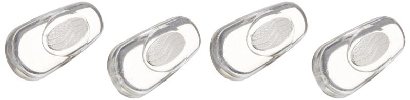 鼻パット(シリコンタイプ)箱蝶極小(しずく型)[銀色] 2ペア