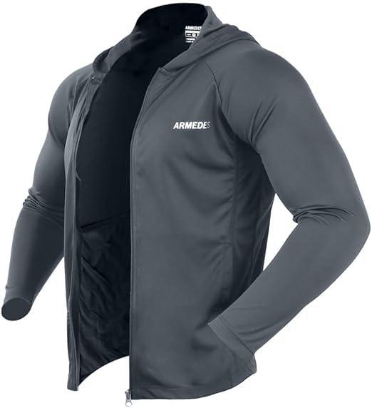 Rakuten - [アルメデス] フード付き ジップアップジャケット AR91