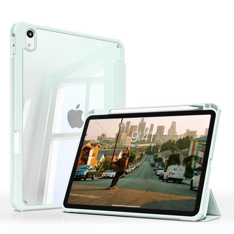 JKSML iPad Air 11インチ ケース M3 (2025) / M2 (2024) / iPad Air第5/4世代 (2022/2020) 10.9インチ専用|バックスリム透明バックカバー |Apple Pencil Pro/USB-C/2n