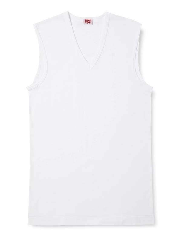 [ビー・ブイ・ディ] アンダーシャツ Finest Touch EX ファイネストタッチ 綿100％ 抗菌 防臭 コットン メンズ