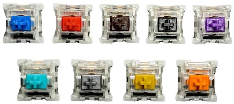 キースイッチ メカニカルキーボード 10個セット ゲーミングキーボード