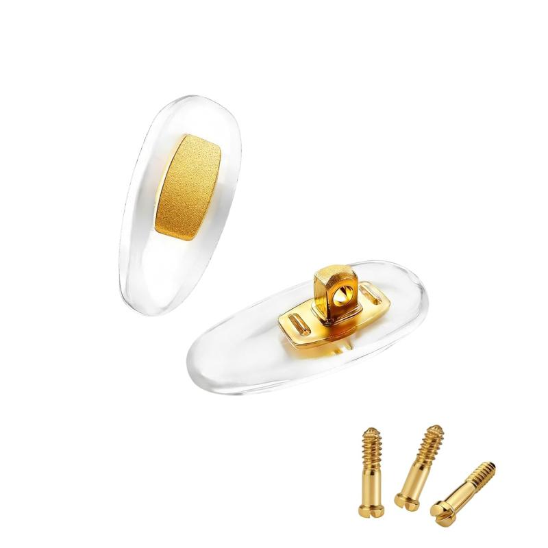 HiCycle2 Gucci メガネ用の交換用鼻パッドネジとドライバーキット14ミリメートルとサング ...