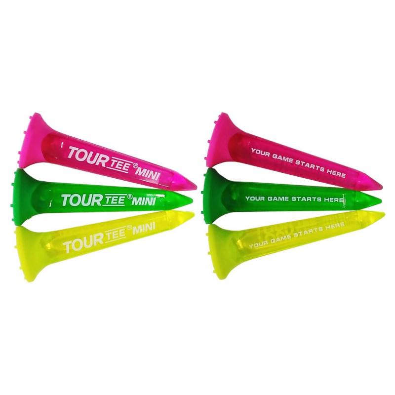 Tour Tee MINI NEONS ゴルフティー(6本入り)T-491(590)