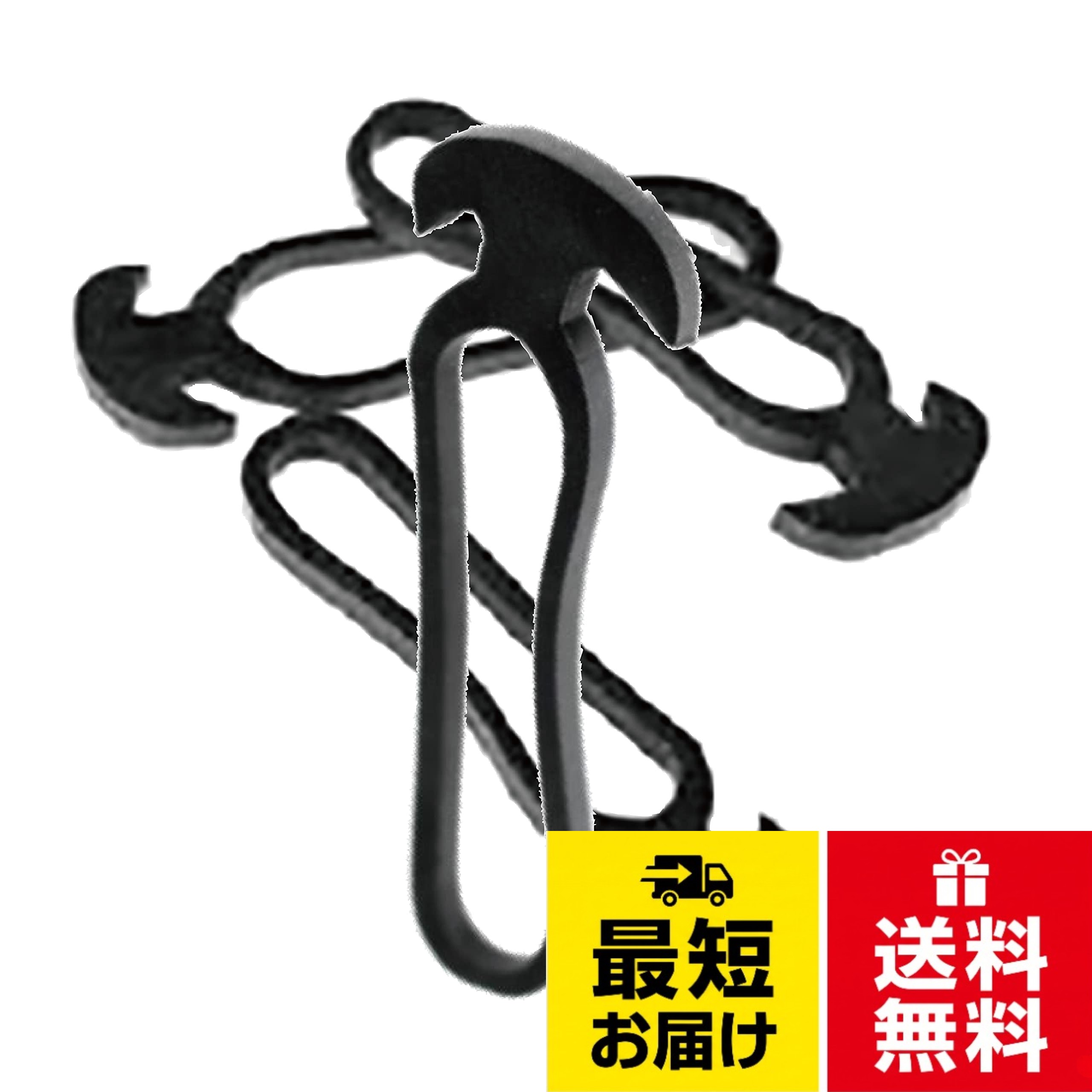 素材：EPDM。耐熱性：150℃。耐寒性：-40℃。耐候性：◎KAPI`S 楽らくアンカーバンド 結束 誘引 支柱 ネット 園芸 ガーデニング 農業 野菜 果実 EPDM 耐光性 耐水性 耐オゾン性 配線ケーブル 長持ち 5種類のサイズ 5種類の入数 AK5/AK8/AK10/AK15/AK18 / 5～18cm