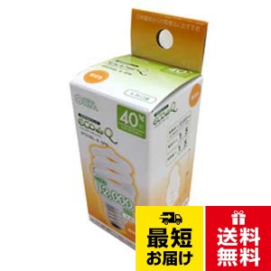 サイズ:4.3×8.4cm。本体重量(kg):0.043オーム電機 電球形蛍光灯 エコデンキュウ スパイラル形 E26 40形相当 電球色 [品番]06-0249 EFD10EL/8-SPN / 1個入り / 40W形相当