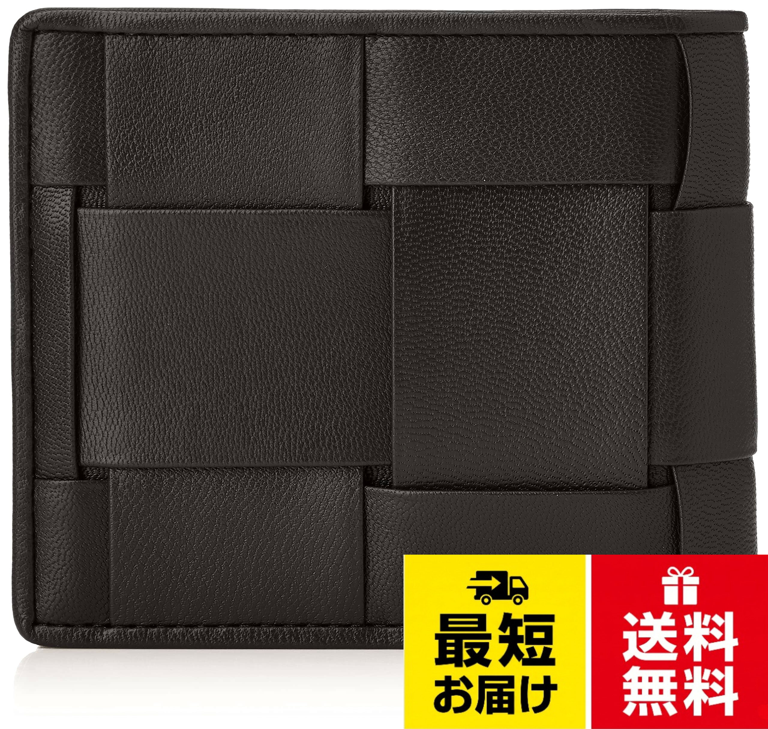 全長 タテ9.5cmxヨコ11cmxマチ2.5cm。札入れあり。小銭入れあり。カードポケットあり[ギオネ] / ボールドタイル 二つ折り財布