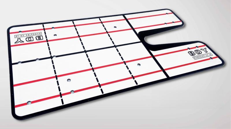 【BDYパターミラー】アイライン パッティング練習 ショルダーライン ゴルフ練習器具 ゴルフ鏡