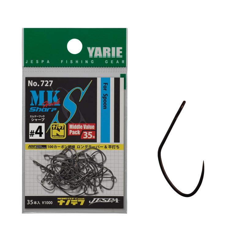 乐天商城 - YARIE(ヤリエ) No.727 MKフック シャープ ナノテフ 1000円パック