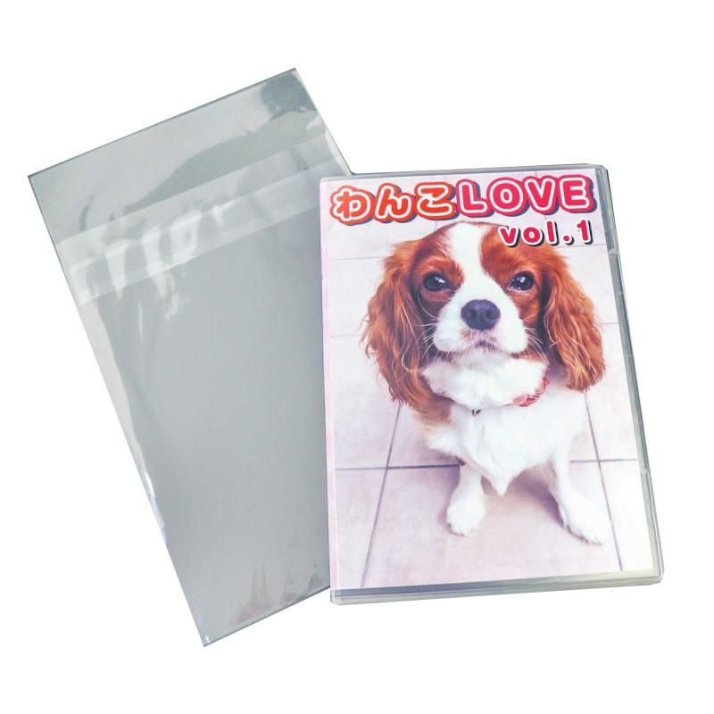 Rakuten - 【DVDトールスリム用 OPP袋 タテ入れ アマレータイプ】本体側テープ付 国産【100枚】