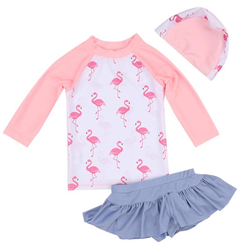 [Emfay] キッズ 女の子 水着 セパレー�