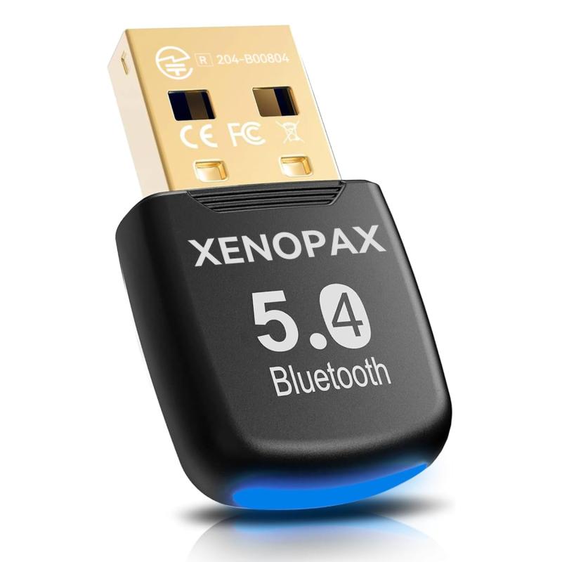 【2026 Bluetooth 6.0 usb】 YHOYH Bluetooth アダプタ 6.0 Bluetooth レシーバー ブルートゥース レシーバー パソコン ブルートゥース 後付け bluetooth USB 超低遅延 EDR/LE対応(省電
