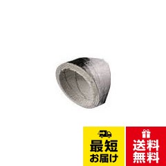 外径(mm)：195。内径(mm)：155。呼び径(mm)：φ150。性能評定認定番号：評12-065号。熱伝導率：0.045W/m・K(平均70℃)。表面材：アルミガラスクロス。断熱材：特殊ガラス繊維フェルト。一定幅の特殊ガラス繊維フェルトを成形機にて加工し、スパイラル状に積層させ製筒して表面材をアルミガラスクロスで覆った断熱カバーです。厚さ20mm密度180kg/m3。フジモリ産業 “フジカバーM” FCME45150