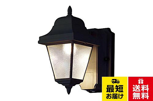 本体サイズ:幅15×奥行25.9×高さ31.1cm。器具光束: 263ルーメン。電圧: 100V。消費電力: 5.2W。消費効率: 50.5lm/W。点灯照度調節機能付きパナソニック(Panasonic) LEDポーチライト 壁直付式 防雨型 密閉・拡散タイプ 白熱電球60形1灯器相当 段調光省エネ 明るさセンサ付 透明 LGWC80230LE1 / モダン