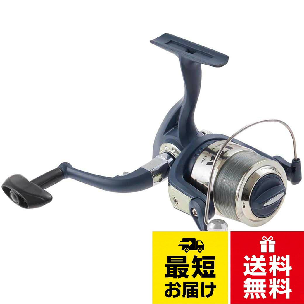 糸巻量（号-m）:5号-150m/6号-110m付属糸（号-約m）:5号-150mギア比:4.8:1自重（g）:340最大ドラグ力（kg）:6.0最大巻上長（cm/ハンドル1回転）:78ベアリング（ボール/ローラー）:1/0カラー:アースブルー【PROMARINE/プロマリン】MT4000EB ミリタ アースブルー 5号-150M 糸付 (610771) スピニングリール / 4000