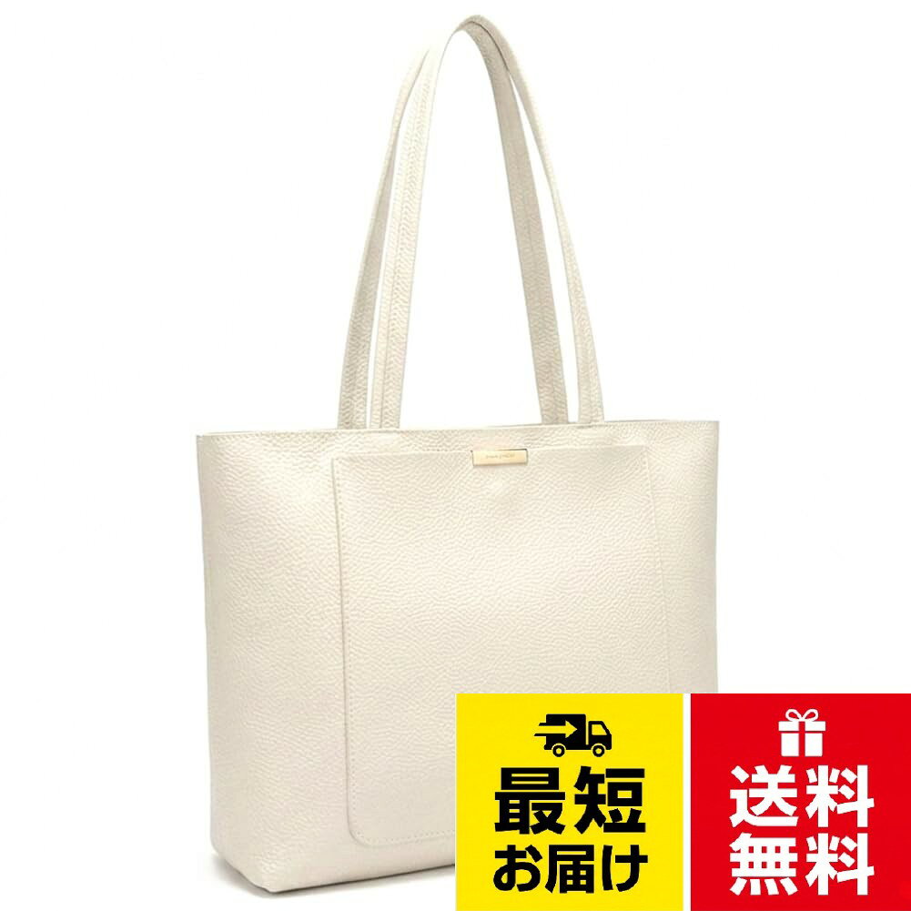 大容量収納力：A4サイズ対応の軽くてシンプルなショルダートートバッグです。たっぷり入る大容量のメインスペースにはA4の書類やファイル、タブレット・折りたたみ傘・手帳なども一緒に入る高い収納力で、ビジネスバッグやスクールバッグに最適です。内側には小物を入れられるファスナーポケットとスマホなどサッと取り出せる外ポケット付き（マグネットボタン仕様）なのも嬉しいポイントです。。軽量で疲れにくい設計：軽量な素材なので、手持ち・肘掛けでも腕にかかる負担が少なく長時間の使用でも疲れにくいのが特徴です。持ち手部分は長めになっており、トートバッグとショルダーバッグの2way使用が出来ます。開口部はファスナーが付いているので、閉めれば中身を見られる心配もなく防犯上も安心です。。高級感のある素材とメンテナンス性：シボ加工された表面は凹凸のあるシワ模様で、立体的な光沢があり高級感があります。また上質な生地を使用しているので軽いうえに耐久性があります。汚れに強いので、水や中性洗剤で汚れを拭く事ができる為メンテナンスが非常に簡単です。。多様なシーンで活躍：カジュアル性も兼ねたシンプルなオンオフ兼用のデザインは、フォーマル以外でもショッピングやプライべートなどあらゆるシーンで違和感なく使用できます。ブラック色はお仕事用や面接・就活用のリクルートバッグとして、また研修や法事等かしこまったシーンにも使用できます。。詳細仕様：高さ27.5×横38×幅8cm、持ち手25cm、重量460g、PVCレザー素材、ファスナー開口部、外側マグネットボタン付きポケット×1・内側ファスナー付きポケット×1を装備しています。[yumemono] トートバッグ ビジネスバッグ A4サイズ対応 大容量 軽量 肩掛け レザー ファスナー付き リクルートバッグ 就活バッグ 外ポケット付き / ビジネス / 高さ27.5×横38×幅8cm