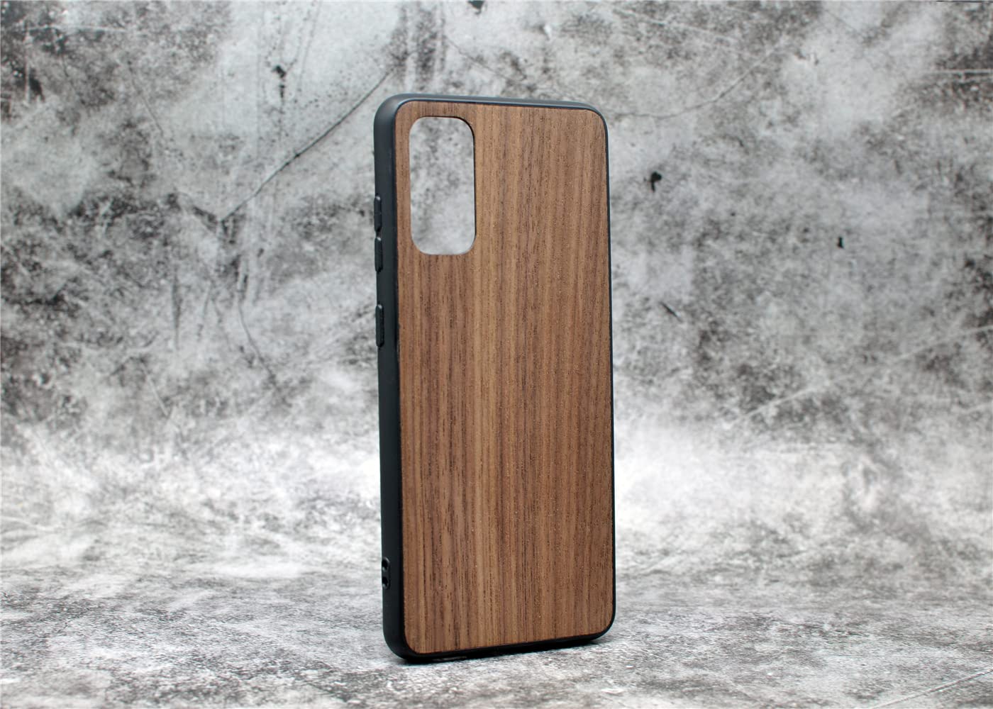 HRテクノロジーズ楽天市場店の【送料無料】MQman GalaxyS20 GalaxyS20+ GalaxyS21 GalaxyS21+ Galaxy S22 Galaxy S22 Ultra ケース 木製カバー 胡桃の木 原木 素材 天然木 耐衝撃 ソフト クルミ ワイアレス充電対応｜アングル2