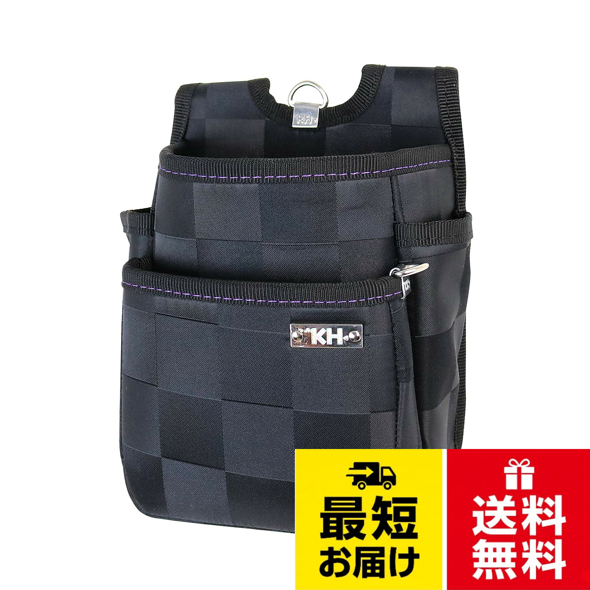 サイズ:縦180×横170×奥行き100mm。製造国:中国。仕様:【入る工具】 ペンチ・ラチェットレンチ・ドライバー・カッターナイフ・ミニカッター・ハッカー・ハンマー・折れ鋸・モンキーレンチ・筆記具など工具全般基陽 龍牙パーツバッグ RY123 ブラック