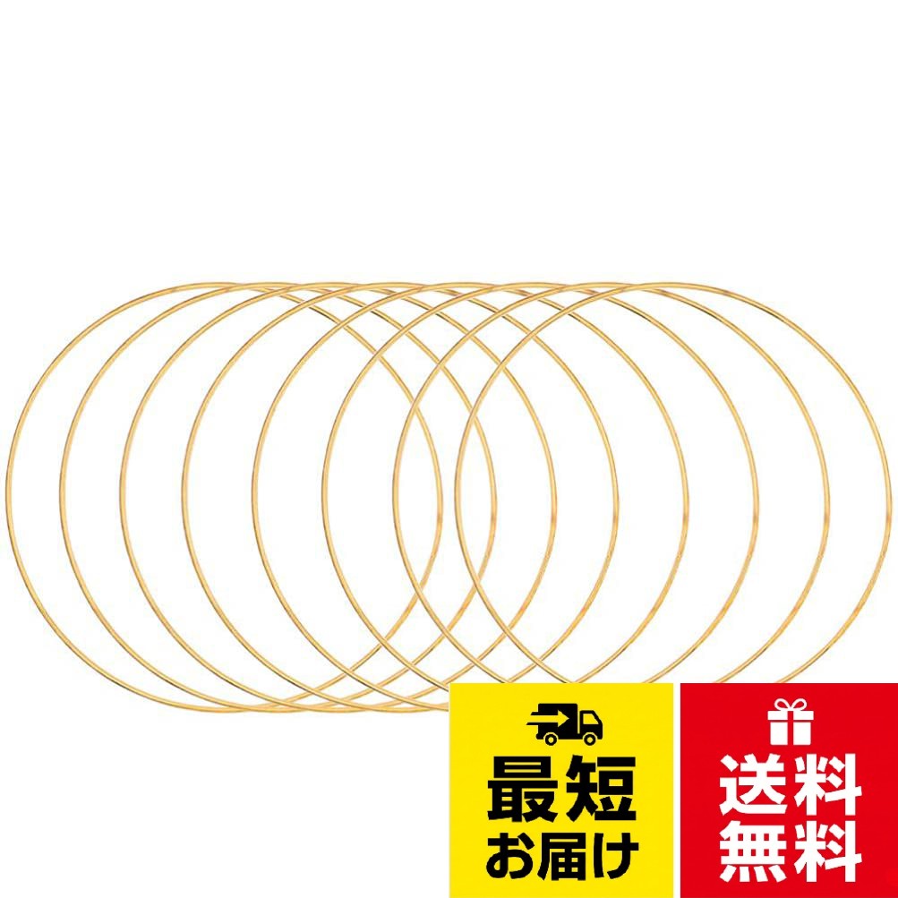 ドリームキャッチャーDIYクラフト リングフープ リームキャッチャーリングのフープ 金属リング 10CM 丸い金属 フープ 壁掛け飾り 車飾り DIY 工芸品 風鈴 花輪 捕夢網など適用 5 / 10センチメートル