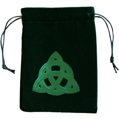 【アウトレット品】【タロットバッグ(ポーチ)】トリプルゴッデス　グリーン　K10☆Tarot Bag Triple Goddess