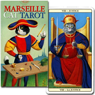 【タロット】マルセイユ・キャット・タロット☆MARSEILLE CAT TAROT