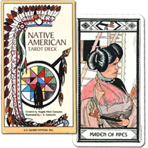 【タロットカード】ネイティブ・アメリカン・タロット ＜U.S＞☆NATIVE AMERICAN TAROT DECK ＜U.S＞