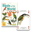 Birds of the World【鳥好きな方へのちょっとしたプレゼントに♪】トランプ　バーズ・オブ・ザ・ワールド 異国情緒溢れる鳥達が描かれたトランプ。孔雀やペリカンなど世界各国の珍しい鳥達が活き活きと描かれています。54枚のカードは全て別柄。鳥好きな方へのちょっとしたプレゼントにもおすすめです♪メーカーであるHeritage Playing Card Company（ヘリテイジ・プレイングカード・カンパニー）はイギリスのトランプメーカーで、美しく精緻な絵柄のトランプを数多く出版しています。1つのテーマに沿ってデザインされたカードは図鑑にも劣らない内容で、世界中に多くのファンがいます。あなたもコレクションしてみてはいかがですか？国：イギリスメーカー：Heritage Playing Card Company/U.K.カードサイズ：ブリッジカード素材：トランプ紙　