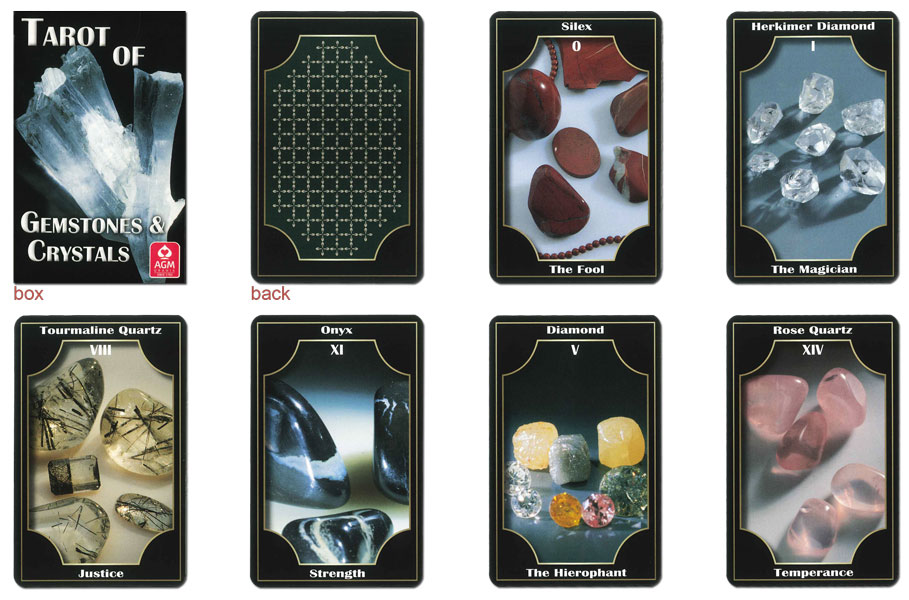 【タロットカード】タロット・オブ・ジェムストーン・アンド・クリスタルTAROT OF ...