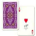 PIATNIK PLAYINGCARD【小さな手にも馴染みやすい♪】オーストリア　細型トランプ オーストリアのウィーンで1824年に操業を開始した世界的なカードメーカーFERDINAND PIATNIK and SONS（ピアトニック社）製のトランプ。通常のトランプよりやや細長くスマートなサイズで、女性の小さな手でも馴染みやすく愛着が湧きそうです。国：オーストリアメーカー：PIATNIK/AUSTRIAカードサイズ：51×89mmカード素材：トランプ紙　