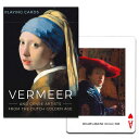 VERMEER PLAYING CARDS 【オランダ黄金時代を駆け抜けた画家たち】 トランプ　フェルメール 17世紀オランダで生まれた画家、ヨハネス・フェルメール。 代表的な「真珠の耳飾りの少女」や「牛乳を注ぐ女」は、世界中で高い評価を得ています。 光と影を巧みに使い表現した彼は、後に「光の魔術師」と呼ばれ、輝くように塗られた鮮やかな青は「フェルメールブルー」と呼ばれています。 他にもオランダ黄金時代を駆け抜けた画家、レンブラント、ハルスなどの作品が54枚別柄としてご覧いただけます。 【ご購入前に必ずお読みください】 ※輸入商品ご購入の際は、下記内容をご理解、ご了承頂けますようお願い申し上げます。 ■海外からの輸送中のダメージ キズ、汚れ、凹み、折れスジ等 ■海外メーカーからの予告なしの仕様変更 裏柄、縁、色、外箱のデザイン等 ■海外メーカーの品質管理 製造工程で出来た外箱の凹みや機械跡、カードの細かなキズ、印刷のズレ等 【商品データ】 ◆デザイン国：オーストリア ◆メーカー：PIATNIK/AUSTRIA ◆カードサイズ：63×88mm ◆カード素材：トランプ紙 ◆枚数：54枚（52枚+ジョーカー2枚） ◎当サイト内の文章・画像等の内容の無断転載及び複製等の行為はご遠慮ください◎