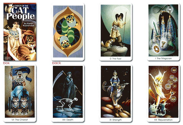 【タロットカード】タロット・オブ・キャット・ピープルTarot of the Cat People