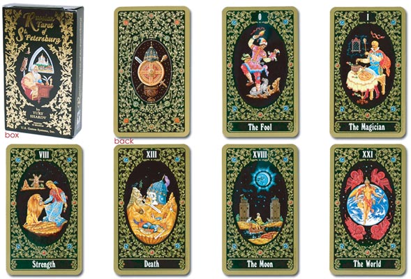 【タロットカード】ロシアンタロット・オブ・サンクトペテルブルグRussian Tarot o...