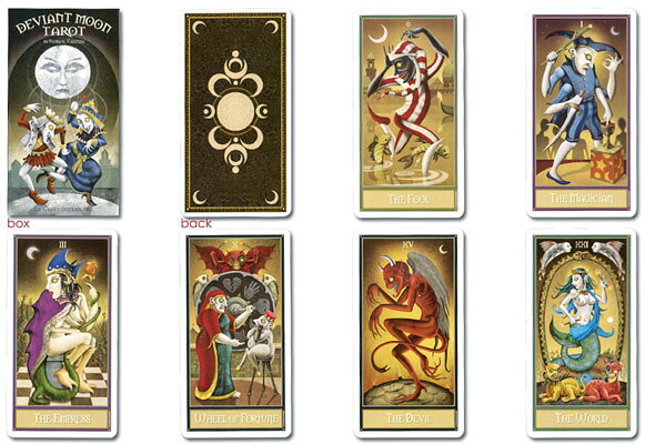 【タロットカード】ディビアント・ムーン・タロットDEVIANT MOON TAROT