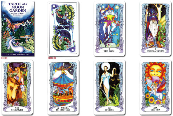 【タロットカード】タロット・オブ・ムーン・ガーデンTAROT OF A MOON GARDEN