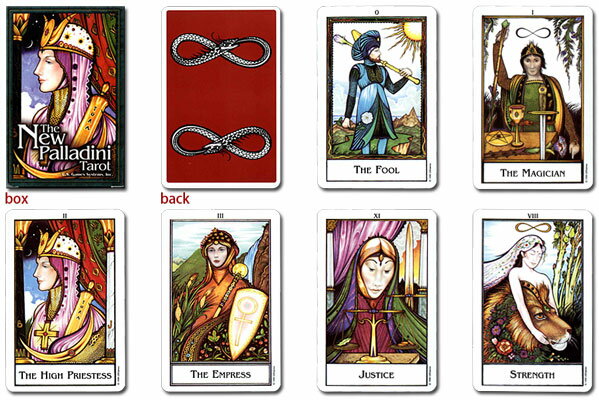 �ڥ����åȥ����ɡۥ˥塼���ѥ�ǥ��ˡ������å�THE NEW PALLADINI TAROT��By DAVID PALLADINI