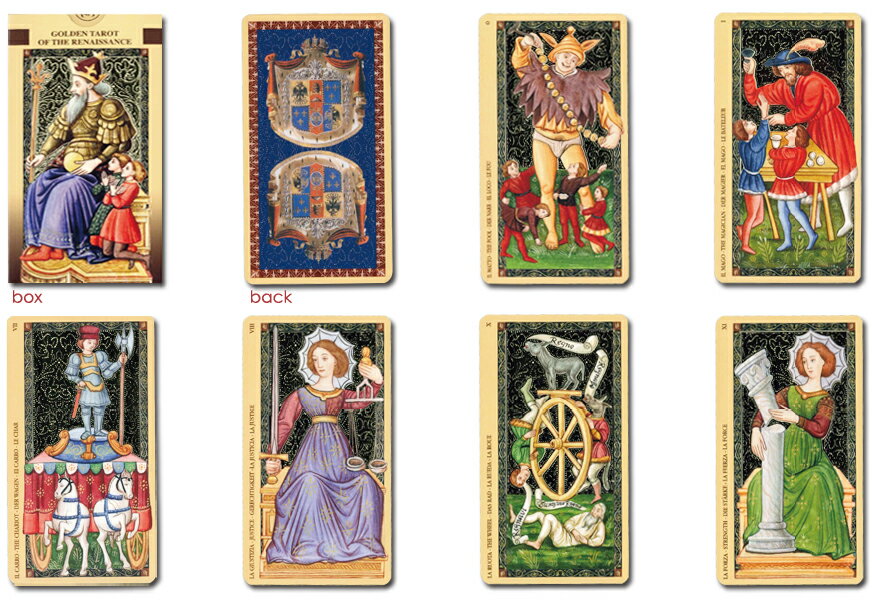 【タロットカード】ゴールデン・タロット・オブ・ルネッサンス☆GOLDEN TAROT OF THE RENAISSANCE 2