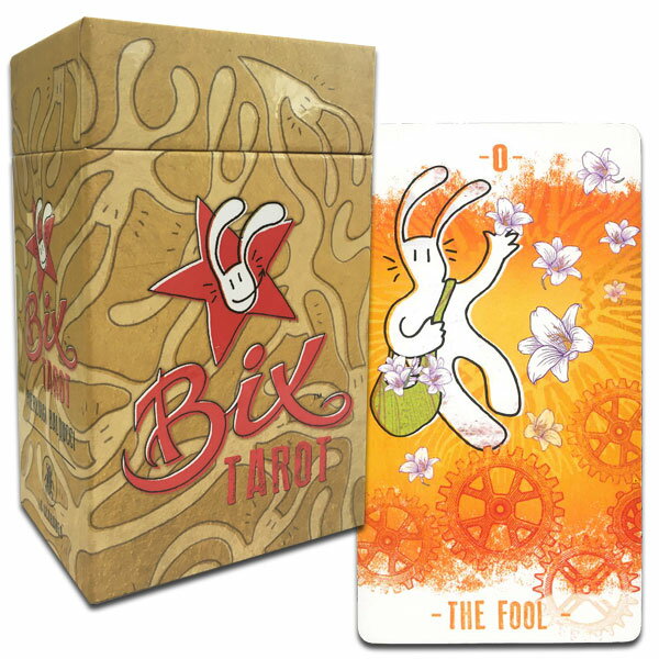 【かわいいうさぎのタロットカード】ビックス・タロット ライダー ウェイト版