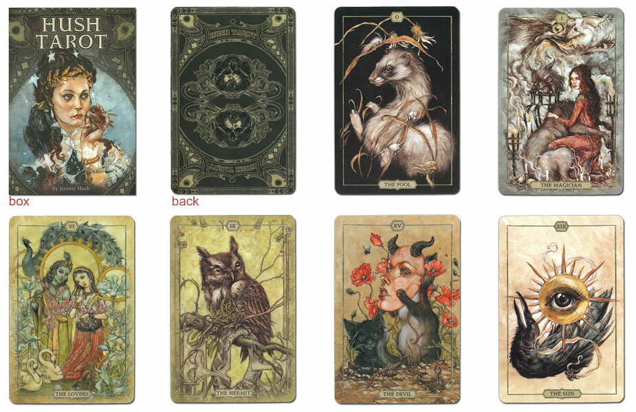 【自然の深遠な力を読むカード】ハッシュ・タロット