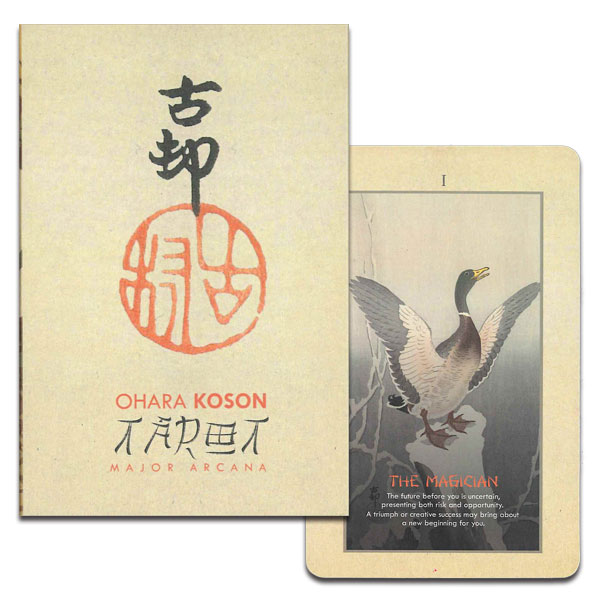 【SALE】【魅力的な花鳥版画】小原 古邨・タロット（大アルカナのみ）
