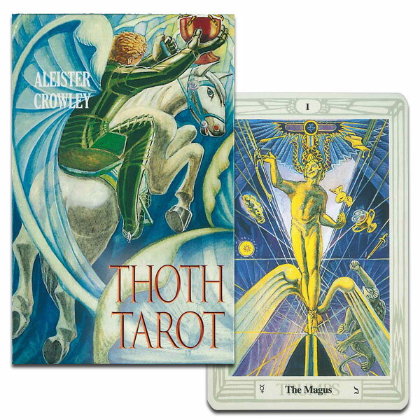 ڥåȥɡۥȡȥåȡӥå֥롼ܥåAGMALEISTER CROWLEY THOTH TAROT DECK͵ΥȡȥåȥɤΥӥåǤǤ