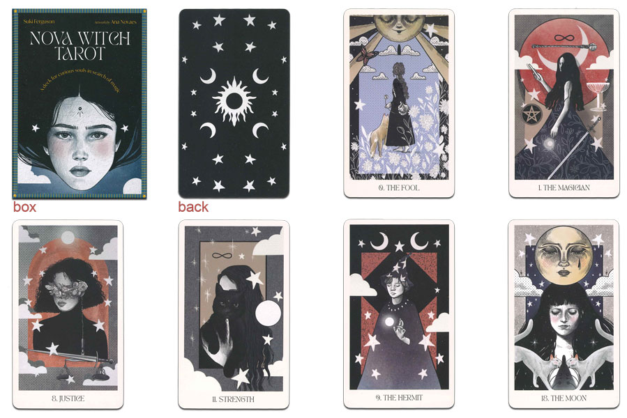 タロットカード 78枚 占い【ノヴァ・ウィッチ・タロット NOVA WITCH TAROT】”独自...