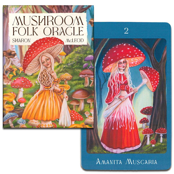 オラクルカード 42枚【マッシュルーム・フォーク・オラクル / Mushroom Folk Oracl...