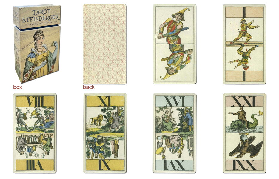 【19世紀の傑作を複製したタロット】TAROT STEINBERGER