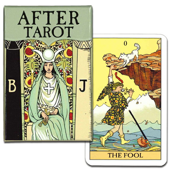 タロットカード ウェイト ライダー版 ミニ 占い [正規品]【ミニチュア・アフター・タロット AFTER TAROT MINI】ミニサイズで登場！