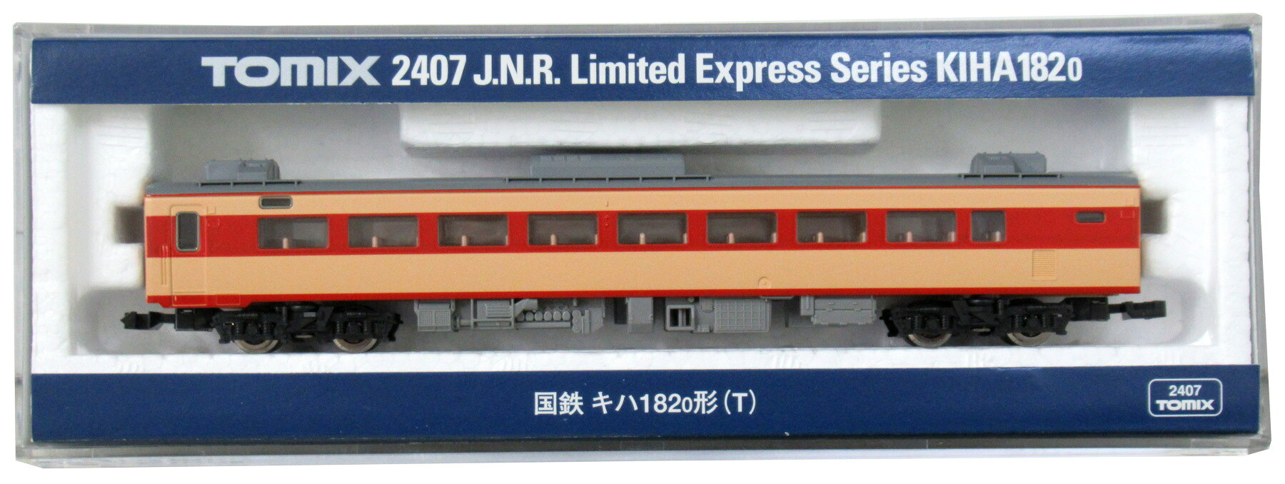 【中古】Nゲージ TOMIX(トミックス) 2407 国鉄ディーゼルカー キハ182-0形 (T) 2008年ロット 【A】