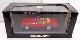 【中古】 その他 スケールミニカー(1/43) ミニチャンプス Triumph TR 6 1968-76 レッド 【C】 ※開封品・外箱など経年による傷み・メーカー出荷時からの塗装ムラが多少ございます