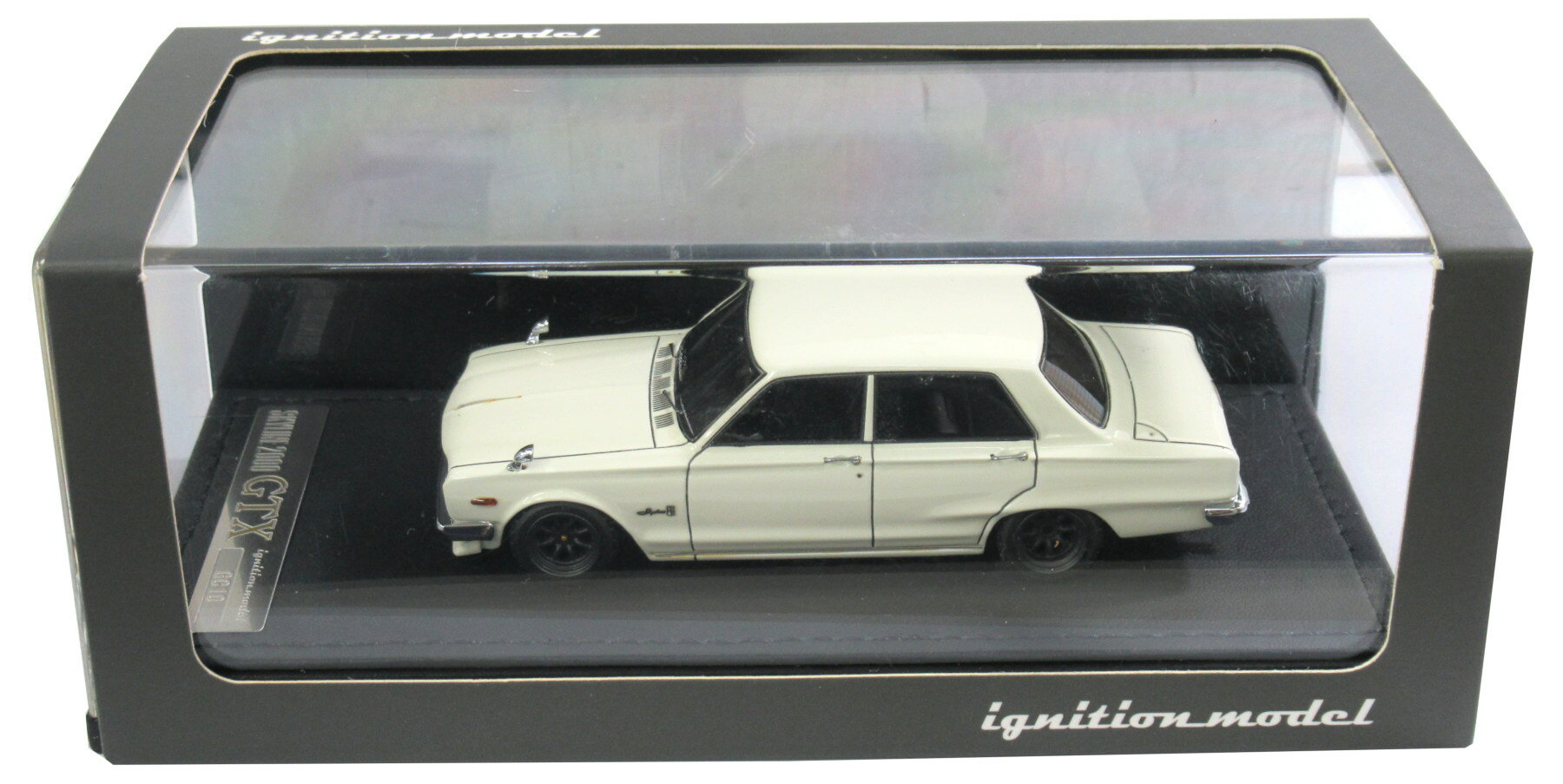 【中古】 その他 スケールミニカー(1/43) ignition model Nissan Skyline 2000 GT-X (GC10) White 【D】 経年劣化/メーカー出荷時からの塗装ムラ等はご容赦ください
