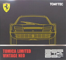 【中古】 TOMYTEC(トミーテック) トミカリミテッドヴィンテージNEO 1/64 FERRARI 35GT/4 BB(イエロー×ブラック) 【C】 ※開封品・外箱に若干の傷みあり・箱裏シミ汚れあり　※商品の性質上多少の塗装ムラ等はご容赦下さい