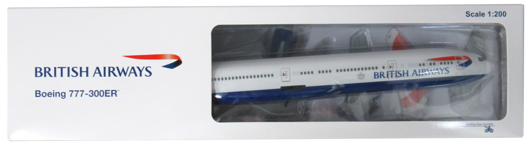 【中古】 その他 完成品(航空機) 民間機 hogan NO.0304 1/200 BRITISH AIRWAYS Boeing 777-300ER 【C】 外箱若干傷み・開封済/メーカー出荷時からの塗装ムラ等はご容赦ください